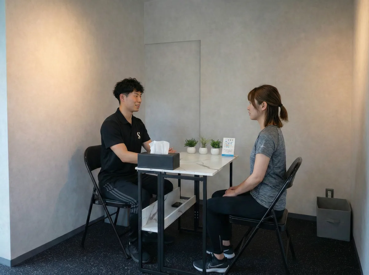 ご来店時のカウンセリングシーン